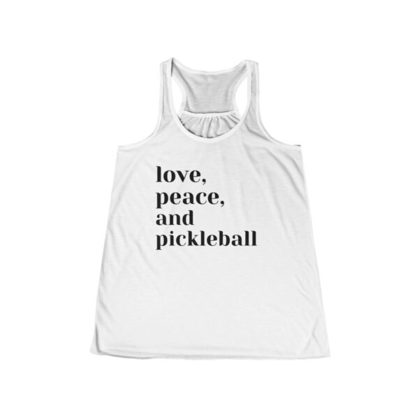 Women's Flowy Racerback Tank - Image 3