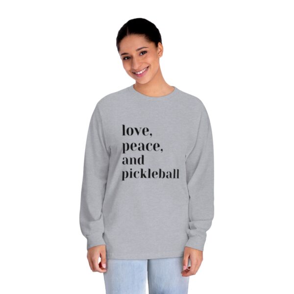 Unisex Classic Long Sleeve T-Shirt - Image 4