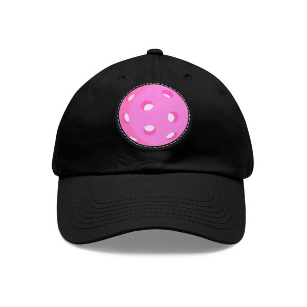 Dad Hat with Leather Patch (Round) - Image 43