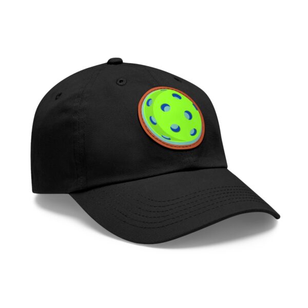 Dad Hat with Leather Patch (Round) - Image 65