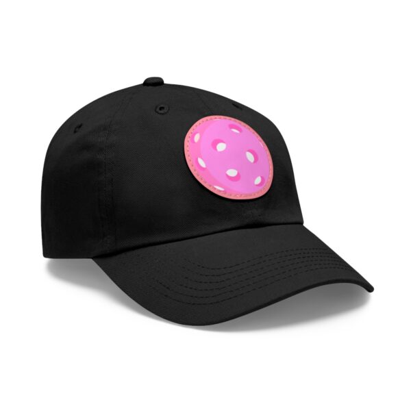 Dad Hat with Leather Patch (Round) - Image 58