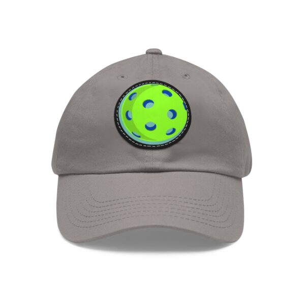 Dad Hat with Leather Patch (Round) - Image 113