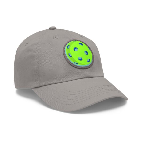 Dad Hat with Leather Patch (Round) - Image 121