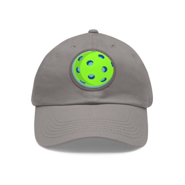 Dad Hat with Leather Patch (Round) - Image 120