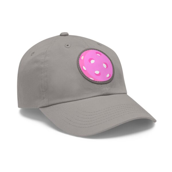 Dad Hat with Leather Patch (Round) - Image 107