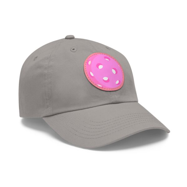 Dad Hat with Leather Patch (Round) - Image 114