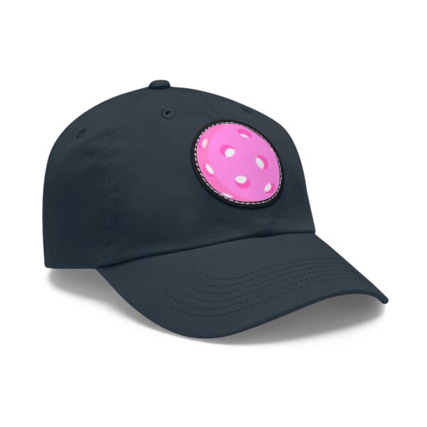 Dad Hat with Leather Patch (Round) - Image 65