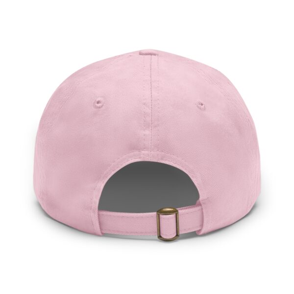 Dad Hat with Leather Patch (Round) - Image 101