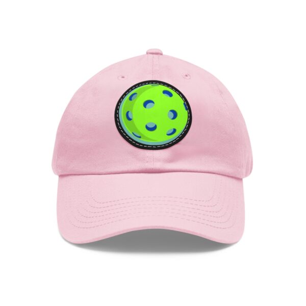 Dad Hat with Leather Patch (Round) - Image 99