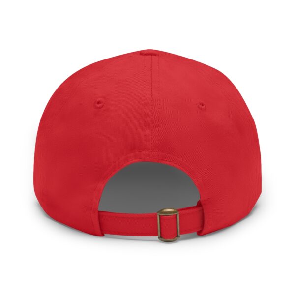 Dad Hat with Leather Patch (Round) - Image 31