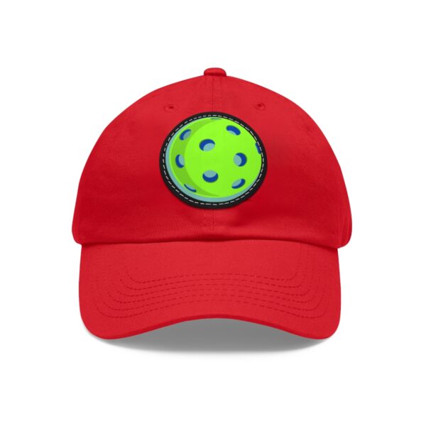 Dad Hat with Leather Patch (Round) - Image 29