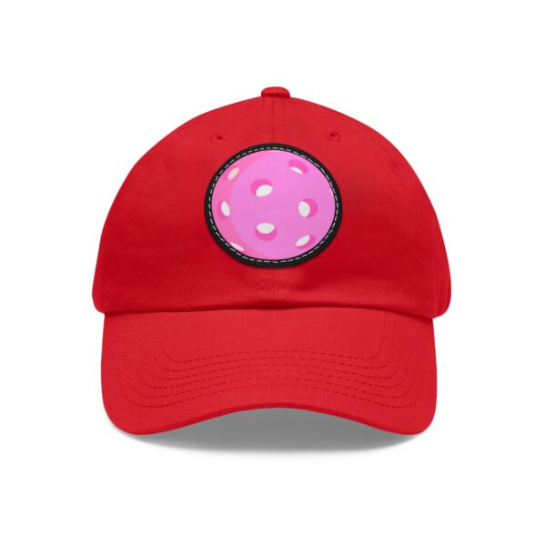 Dad Hat with Leather Patch (Round) - Image 22