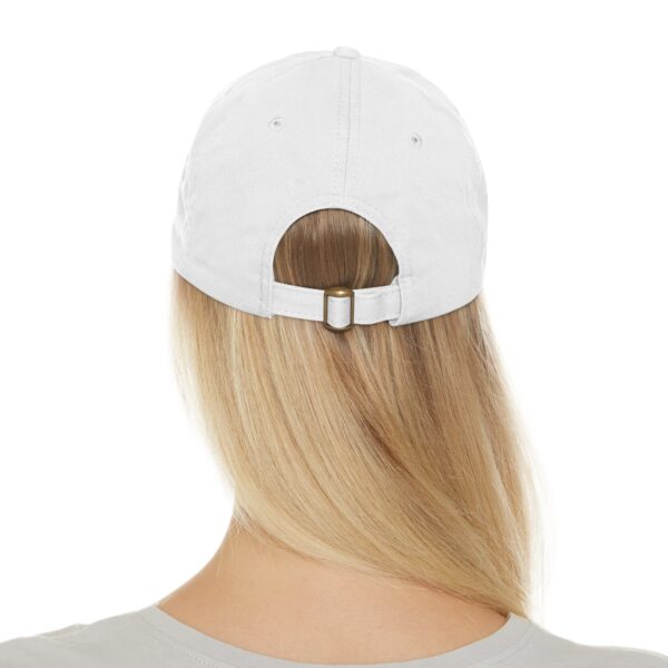 Dad Hat with Leather Patch (Round) - Image 13