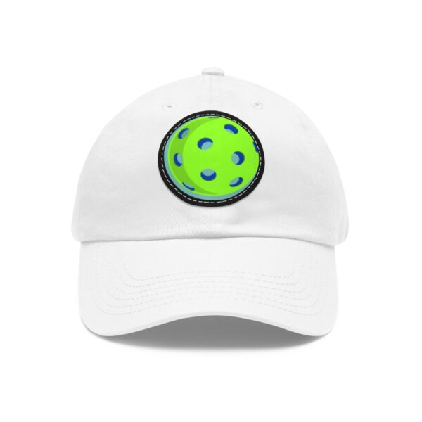 Dad Hat with Leather Patch (Round) - Image 8