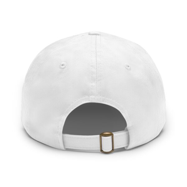 Dad Hat with Leather Patch (Round) - Image 10